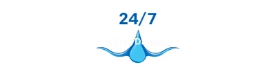 24/7 Water Damage logo