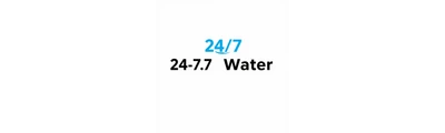24/7 Water Damage logo